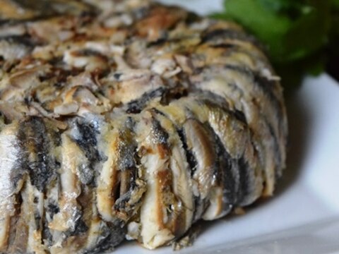 トルコ料理★オーブンを使わないイワシのピラフ